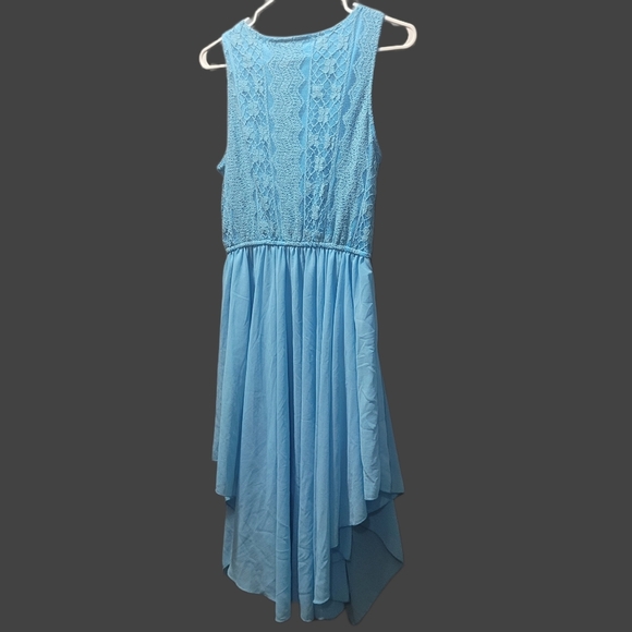 Katie blue asymmetrical dress Size m - Picture 5 of 8